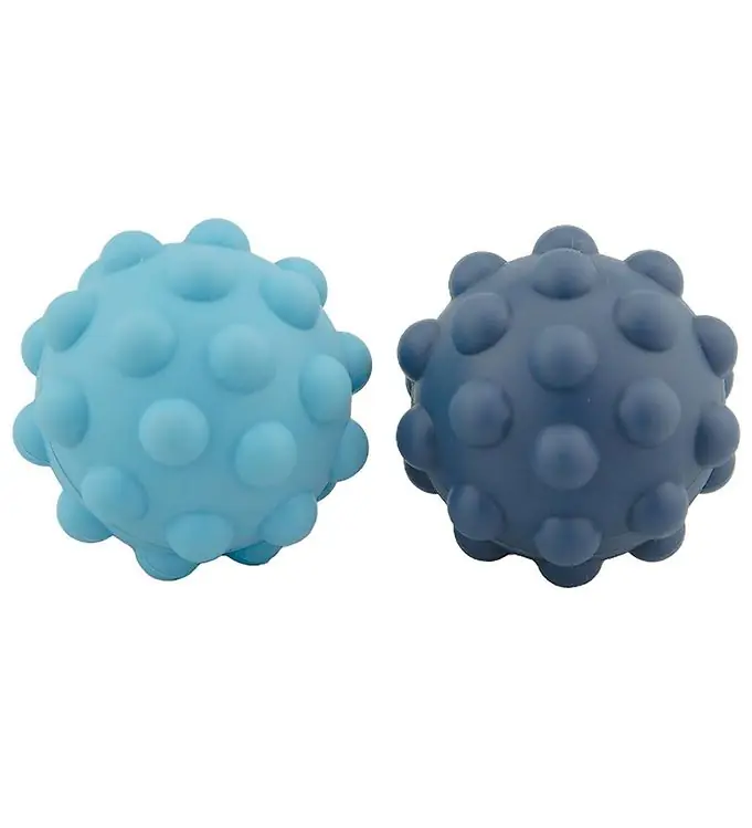 Premium Tiny Tot Ballen - Sensorische siliconen fidgetballen - 2-pack -