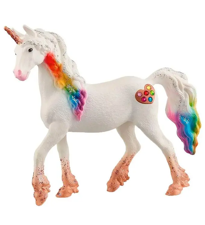 Direct Verzonden Schleich Bayala - Regenboog Eenhoorn Merrie - H: 10,9 cm 70726