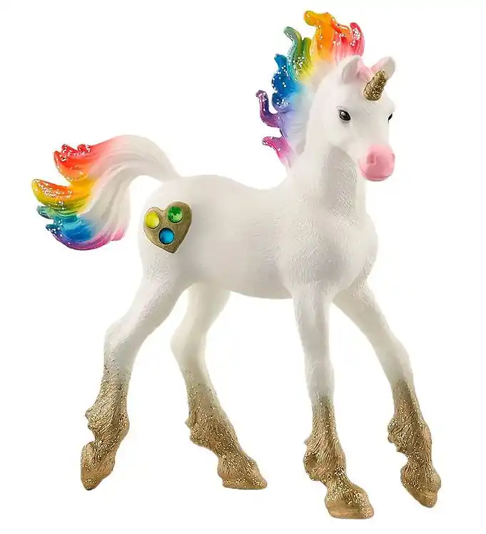 Schleich Bayala - Regenboog eenhoornveulen - H: 9,4 cm 70727 Korting
