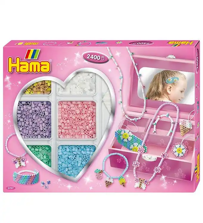 Bestseller Hama Midi Kralenset - 2400 st. - Sieraden - Pastel