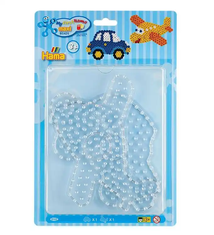 Hama Maxi Kralen Mal - 2 st. - Auto/Vliegtuig Nieuw