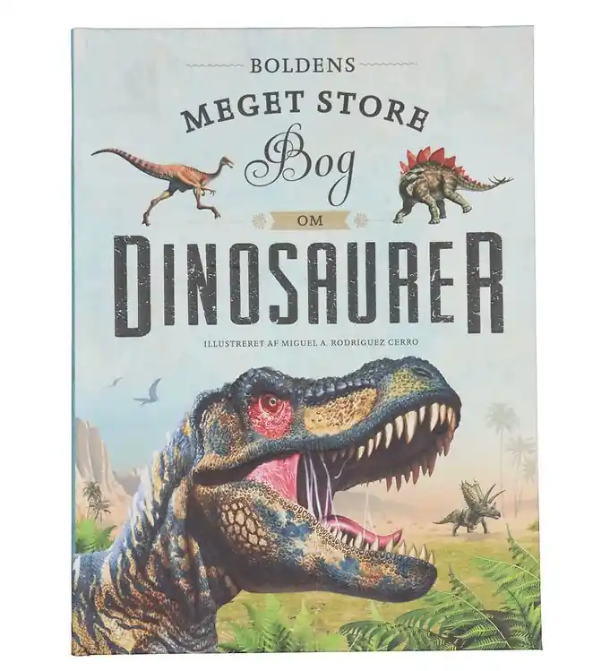 Actieprijs Forlaget Bolden Boek - Het ballot Grote Boek Over dinosaurussen