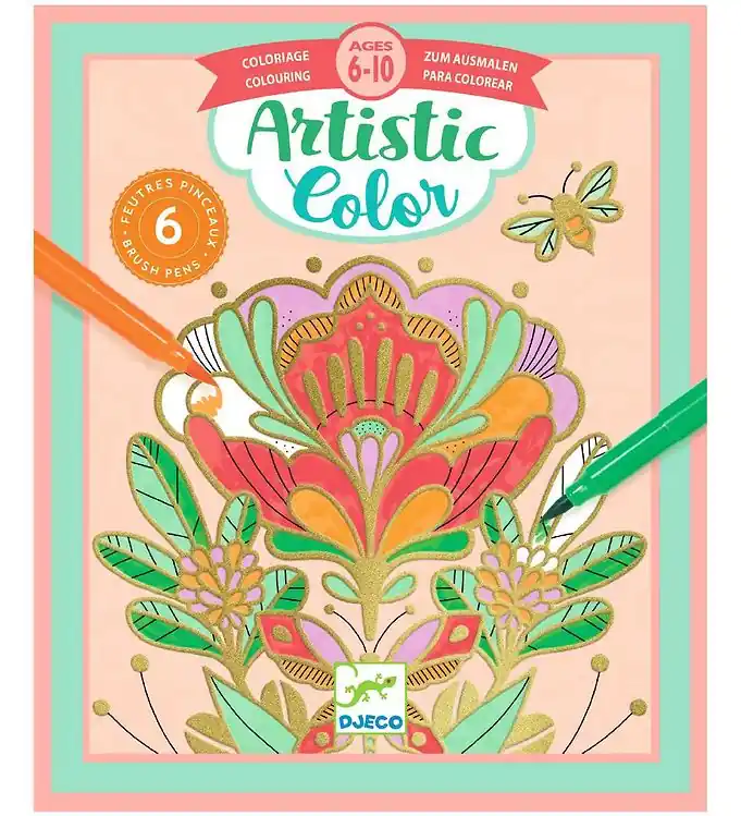 Betrouwbaar Djeco Schilderijen - Artistieke kleur - Flora