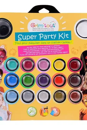 Direct Verzonden Grim Tout Schmink - 17 Kleuren - Super Party Kit