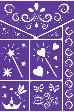 Finale Uitverkoop Grim Tout Stencil voor Schmink - Sprookje