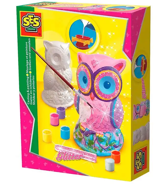 Hete Deal SES Creative Schimmel en Verfset - Uil