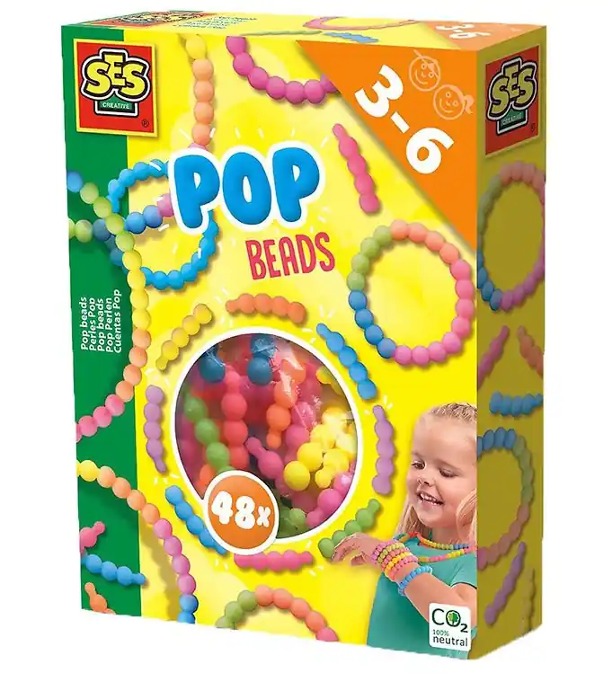 Meest Verkocht SES Creative Popper klei - 48 st.