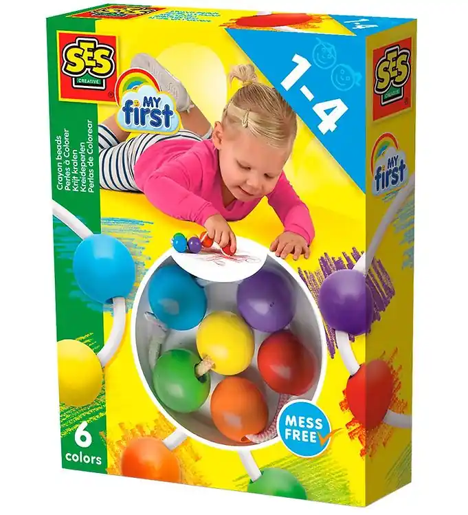 SES Creative Kleurballen - Mijn eerste Tijdelijk Beschikbaar