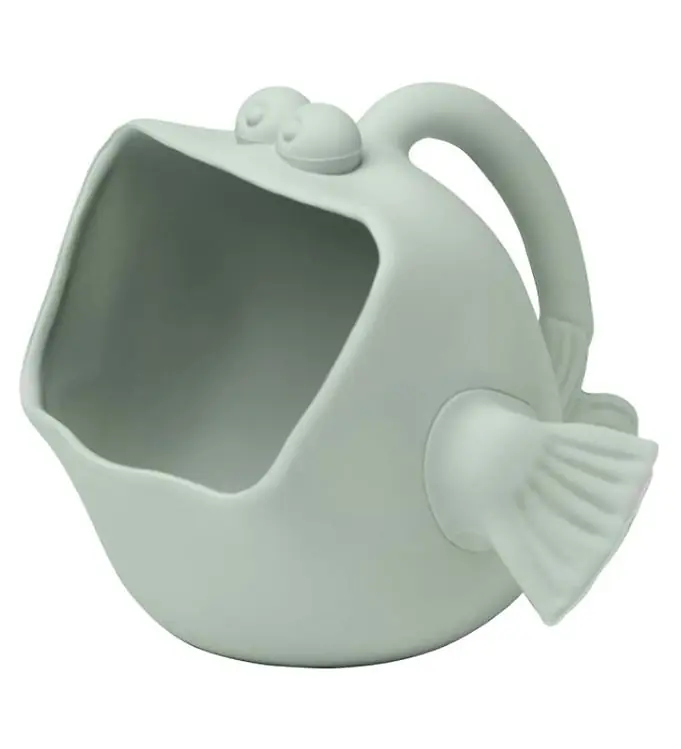 Scrunch Scoop - 20x15 cm - BIG Mondvormig Fish - Sage Green Gecertificeerd