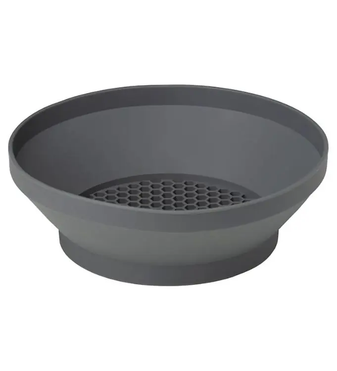 Scrunch Zeef - 20x6,5 cm - Silicone - Antraciet Grey Korting