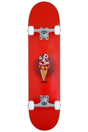 Snelle Levering SkatenHagen Skateboard - 7.25" - OgenCrème