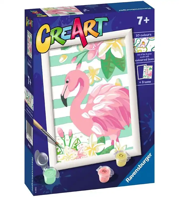 Koopje Ravensburger CreArt Verfset - Think Pink