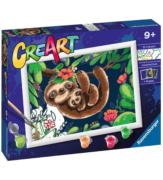 Shop Nu Ravensburger CreArt Verfset - Sweet Sloths