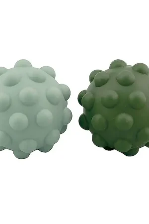 Goedkoop Tiny Tot Ballen - Sensorische siliconen fidgetballen - 2-pack -