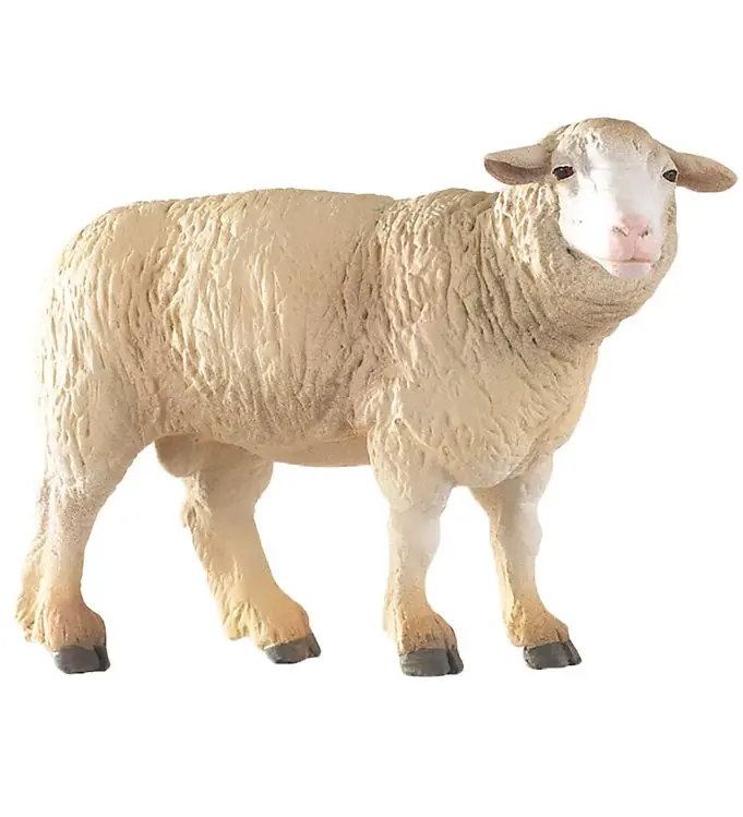 Papo Schapen - l: 8 cm Direct Beschikbaar