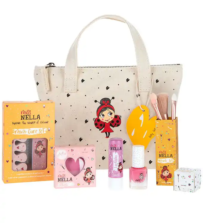 Bestel Nu Miss Nella Makeuptas - 6 Onderdelen - Girly Girl Essentials