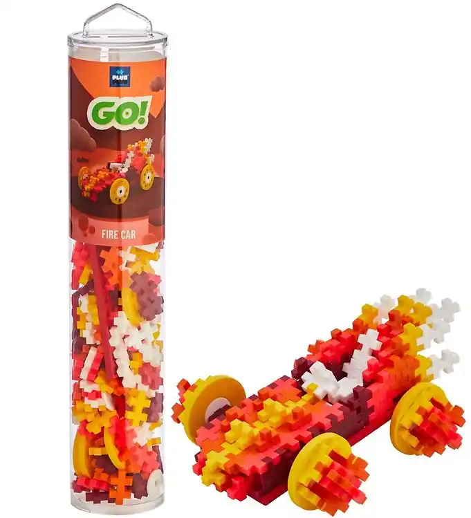 Plus-Plus Ga - 200 st. - Fire Car Op = Op