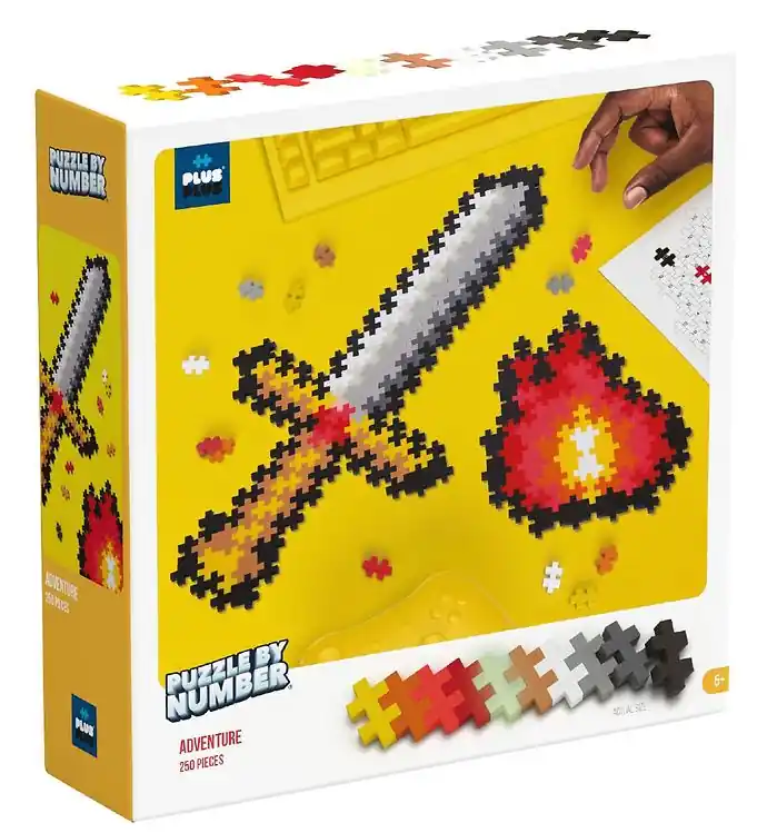 Nieuw Plus-Plus Puzzel Stad Nummer - 250 st. - Avontuur