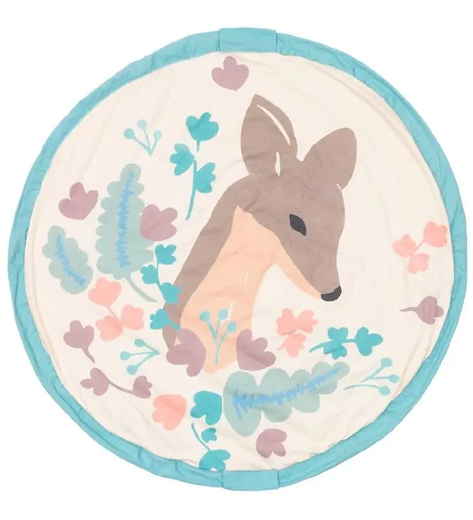 Play&Go Speelmat - Soft - Ø120 - Deer Alleen Vandaag