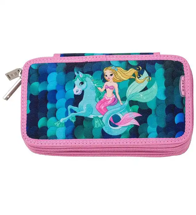 Dagaanbieding Jeva Etui m. Inhoud - Twozip - Mermazing