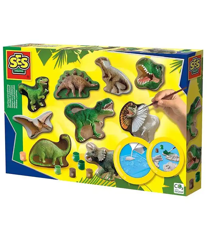 Favoriet SES Creative Vormset - Dinosaurussen