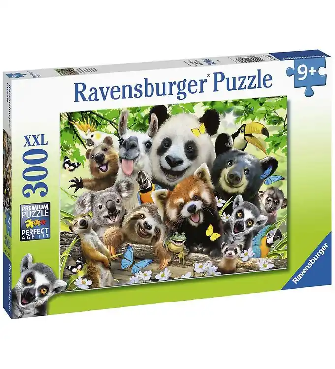 Gratis Retour Ravensburger Puzzel - 300 Bakstenen - Wildlife Selfie