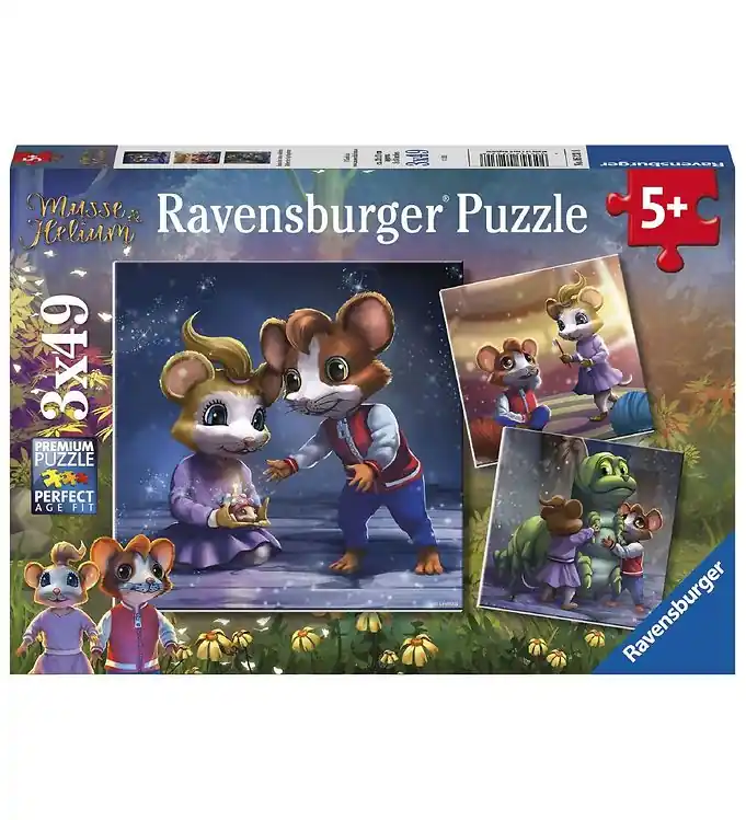 Must-Have Ravensburger Puzzel - 3x49 Bakstenen - Mickey en Helium