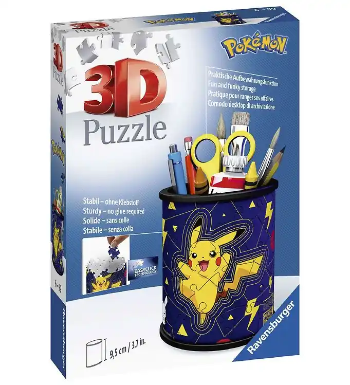 Seizoensaanbieding Ravensburger 3D Puzzel - 54 Bakstenen - Pokémon Potlood Cup