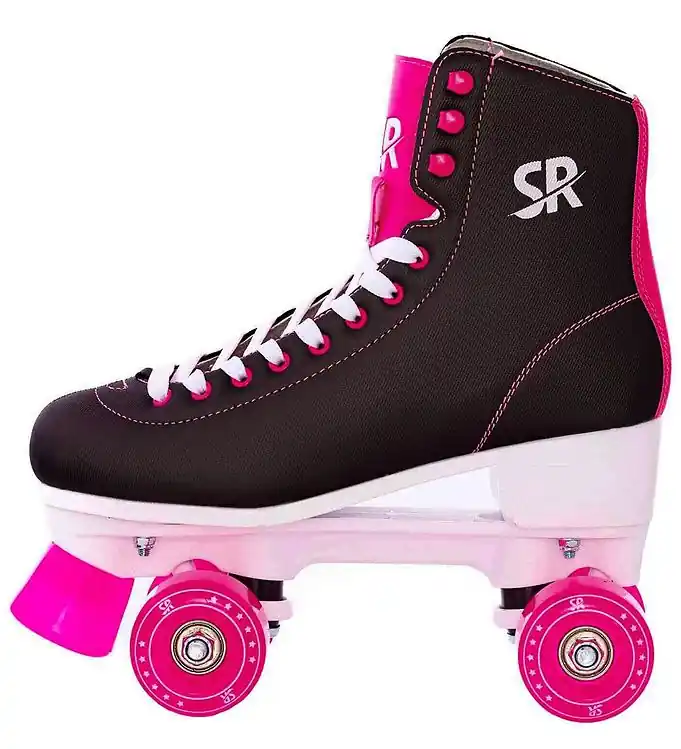 Supreme+ Rolschaatsen - Malibu - Black/Roze Lage Kosten