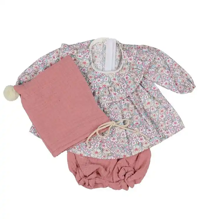 Beperkt Aanbod Asi Poppenkleding - 43 cm - Roze/Blauw