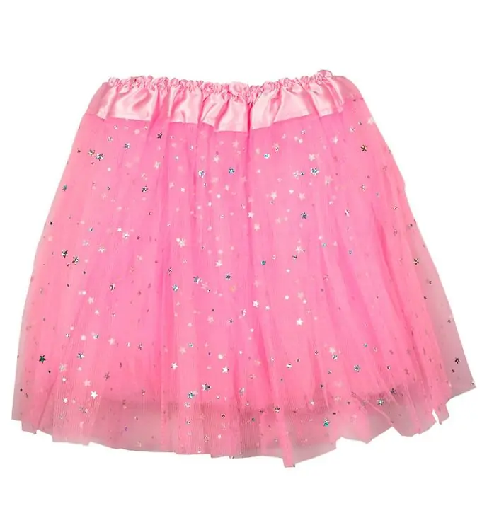 Molly & Rose Kostuum - Tule rok - Roze m. Sterren Favoriet