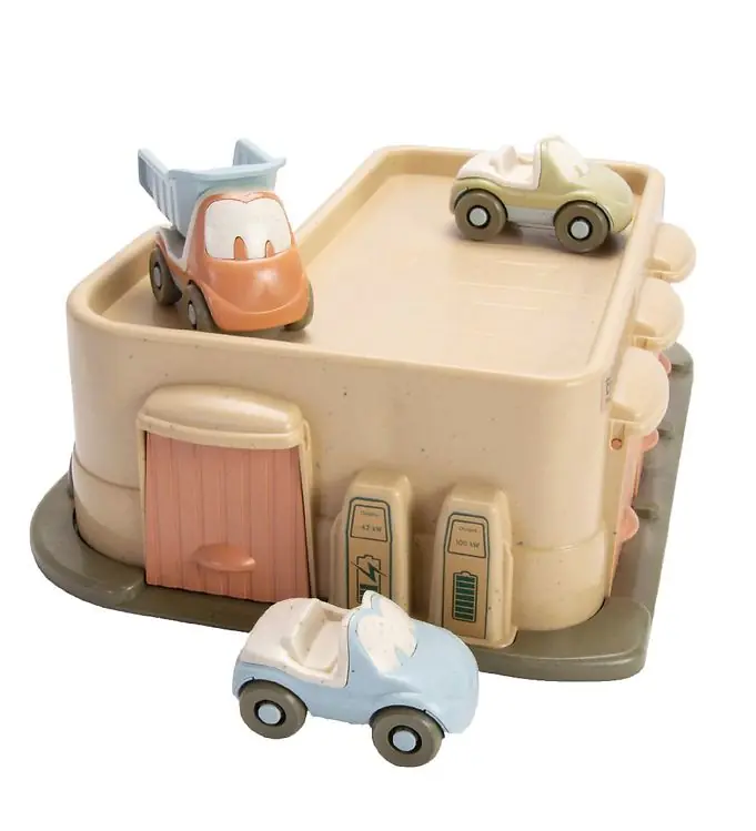 Actieprijs Dantoy BIO Plastic - Garage m. 3 Auto's