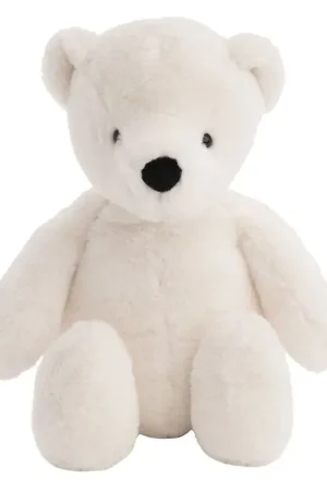NatureZoo Knuffel - 30 cm - IJsbeer - Wit Weekendaanbieding