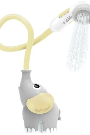 Flitsaanbieding Yookidoo Badspeelgoed - Elephant Baby Douche - Geel