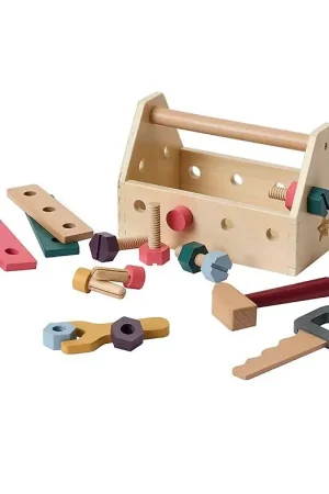 Kids Concept Houten Speelgoed - Gereedschapskist - Hout Koopje