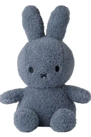 Bon Ton Toys Knuffel - 33 cm - Miffy Sitting - Blue Tijdelijk Beschikbaar