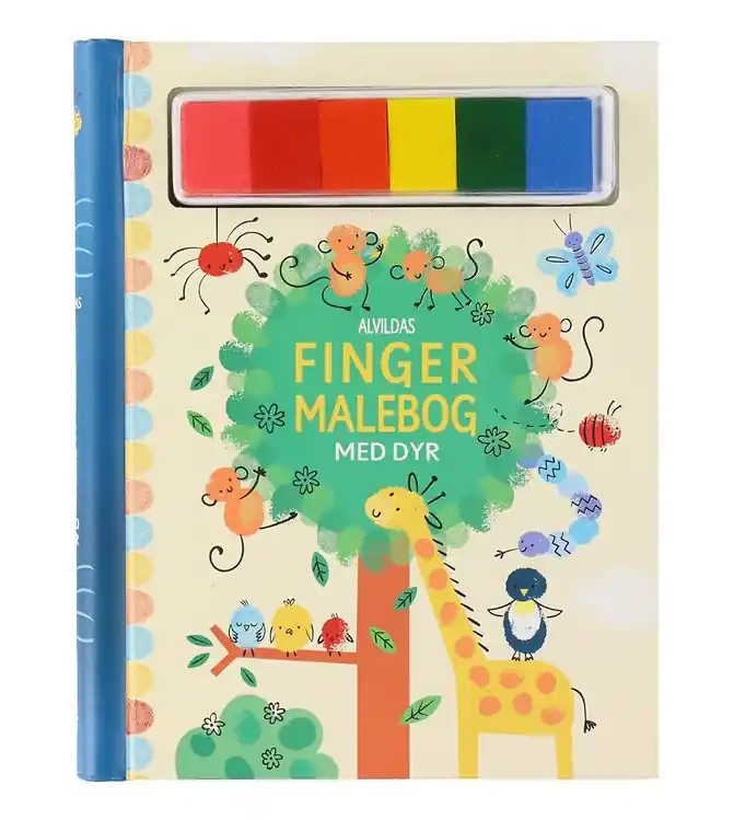Laatste Kans Alvilda Activiteitenboek - Vingerkleurboek met dieren - Deens