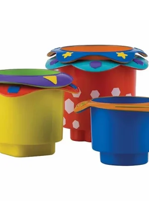 Nuby Badspeelgoed - Badkoppen - 5-pack Uitverkoop