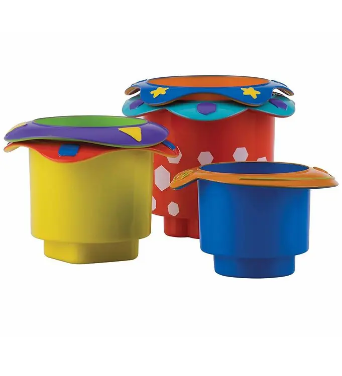 Nuby Badspeelgoed - Badkoppen - 5-pack Uitverkoop