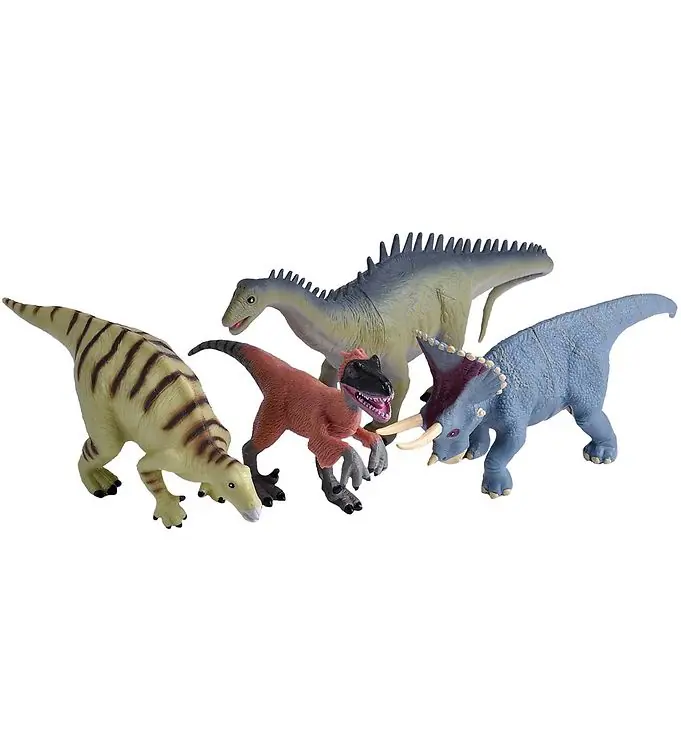 Wild Republic Tas m. Figuur - 4 st. - Dinosaur Populair