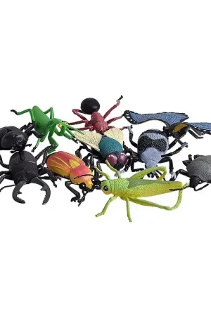 Wild Republic Tas m. Dieren - 10 st. - Insecten Actieprijs