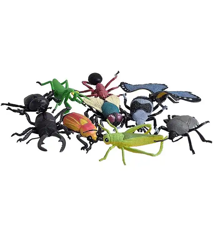 Wild Republic Tas m. Dieren - 10 st. - Insecten Actieprijs
