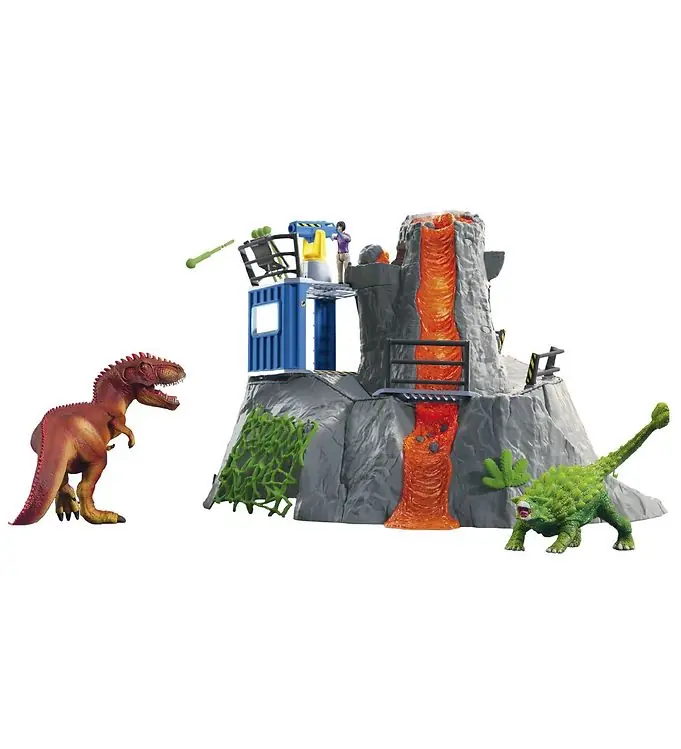 Schleich Dinosaurs - Groot Vulcan-expeditie 42564 Exclusieve Aanbieding