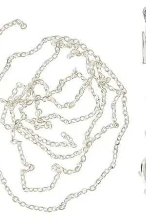Nu Kopen Me&My BOX Ketting m. Letter - P - Verzilverd