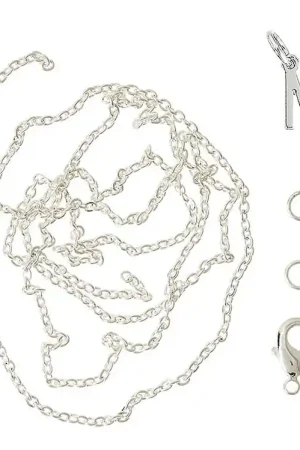 Aanbieding Me&My BOX Ketting m. Letter - M - Verzilverd