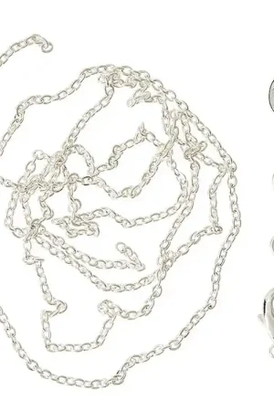 Superprijs Me&My BOX Ketting m. Letter - C - Verzilverd