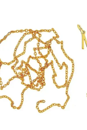 Me&My BOX Ketting m. Letter - W - Verguld Op = Op
