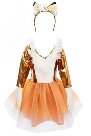 Actieprijs Great Pretenders Verkleedkleren - Prinsessenjurk Vos - Oranje