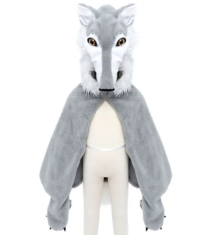 Nieuw Great Pretenders Verkleedkleren - Gemantelde Wolf - Grijs