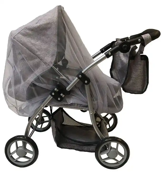 MaMaMeMo Pop Muskietennet - Grijs Weekendaanbieding